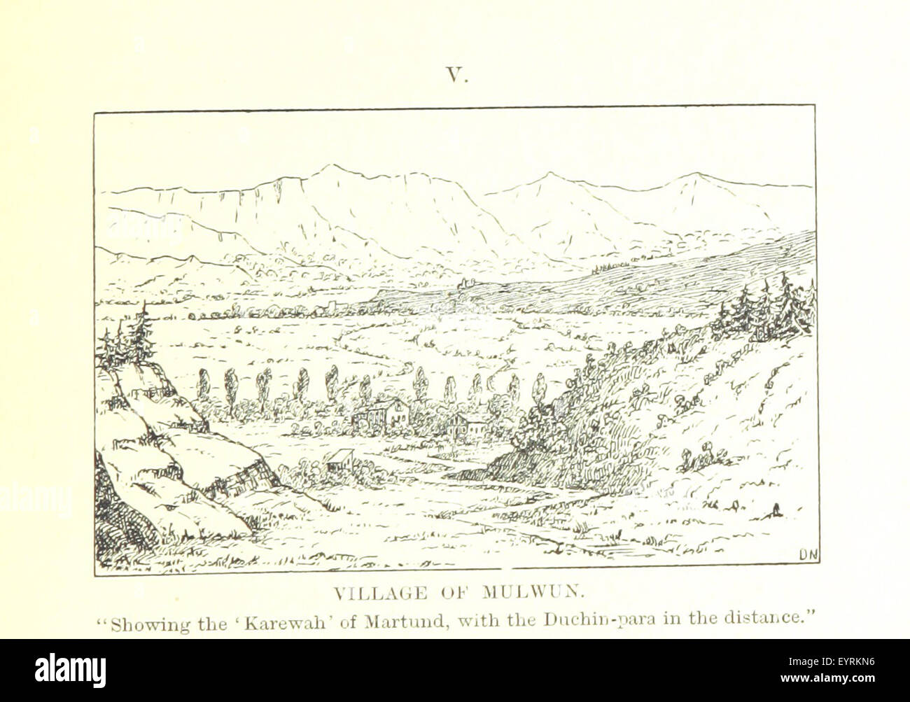 Skizzen aus Kaschmir; oder Szenen in "Kuckuck-Cloudland." Von J. F. N. (D. J. F. Newall.) [Mit Abbildungen.] Bild von Seite 95 "Skizzen in Kaschmir; Stockfoto