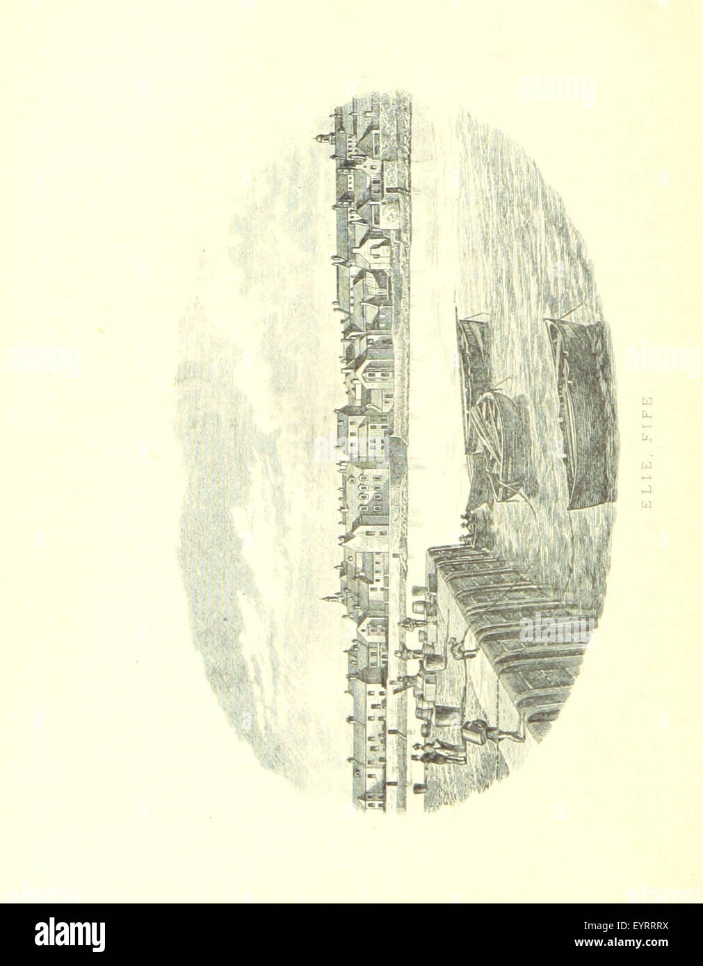 Dieses Bild von Seite 138 von „Guide to the East Neuk of Fife“ zeigt eine Karte oder Illustration der Städte, Dörfer, Antiquitäten und Sehenswürdigkeiten in East Neuk of Fife, Schottland. Stockfoto