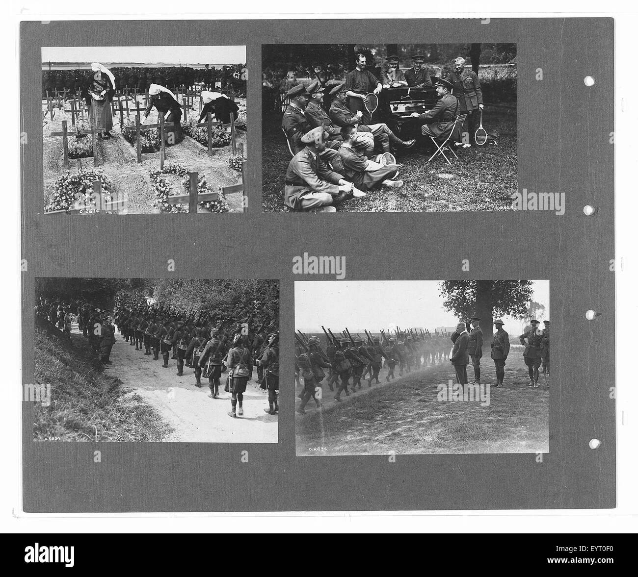 Foto vom „Canadian war Memorials Fund“ mit einem offiziellen Kriegsfoto, das die kanadische Militärgeschichte während des Krieges dokumentiert. Stockfoto