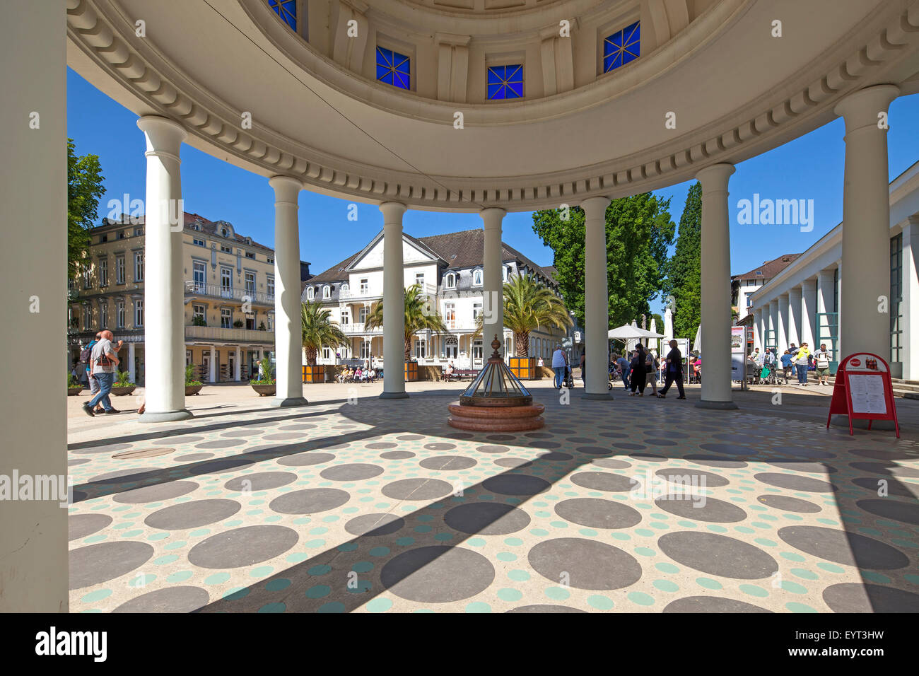 Deutschland, Niedersachsen, Bad Pyrmont, ändern Halle, Gesundheit Erholungsort Stockfoto