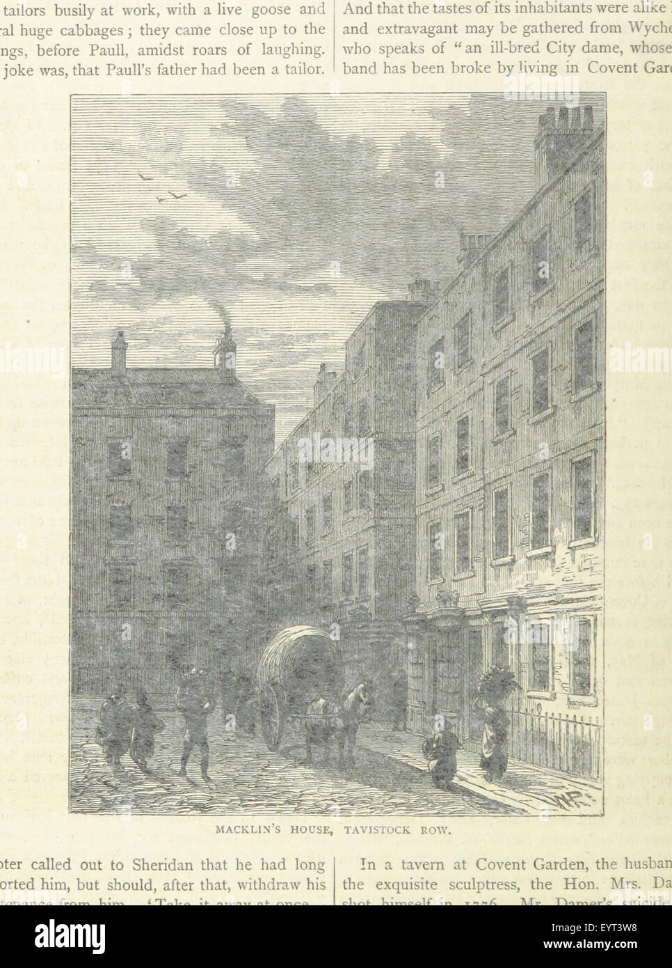 Altes und neues London; illustriert. Eine Erzählung über seine Geschichte, seine Menschen und seine Orte. [Vol. 1, 2] von Walter Thornbury (Vol. 3-6, von E. Walford) Bild entnommen Seite 278 von "Old und New London; Stockfoto