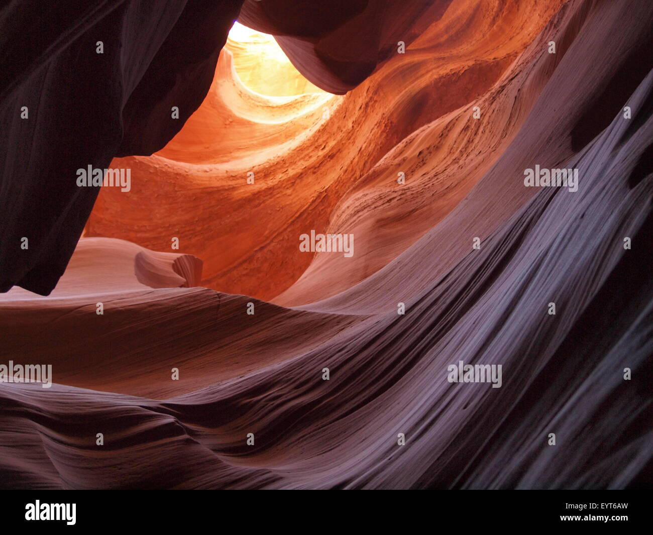 Antelope Canyon außerhalb Page, Arizona Stockfoto