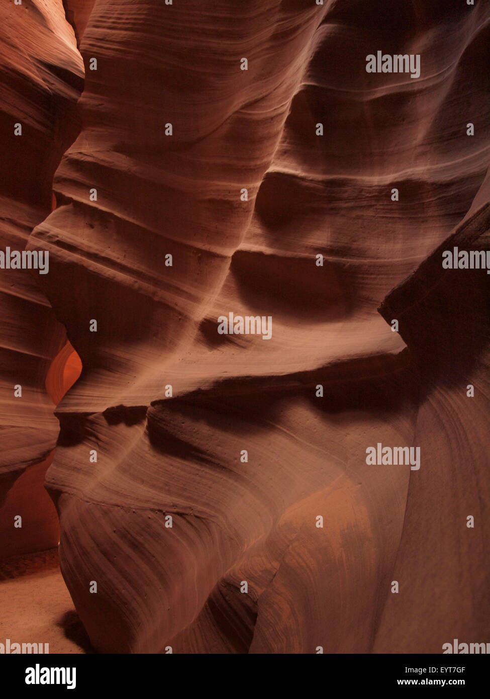 Antelope Canyon außerhalb Page, Arizona Stockfoto