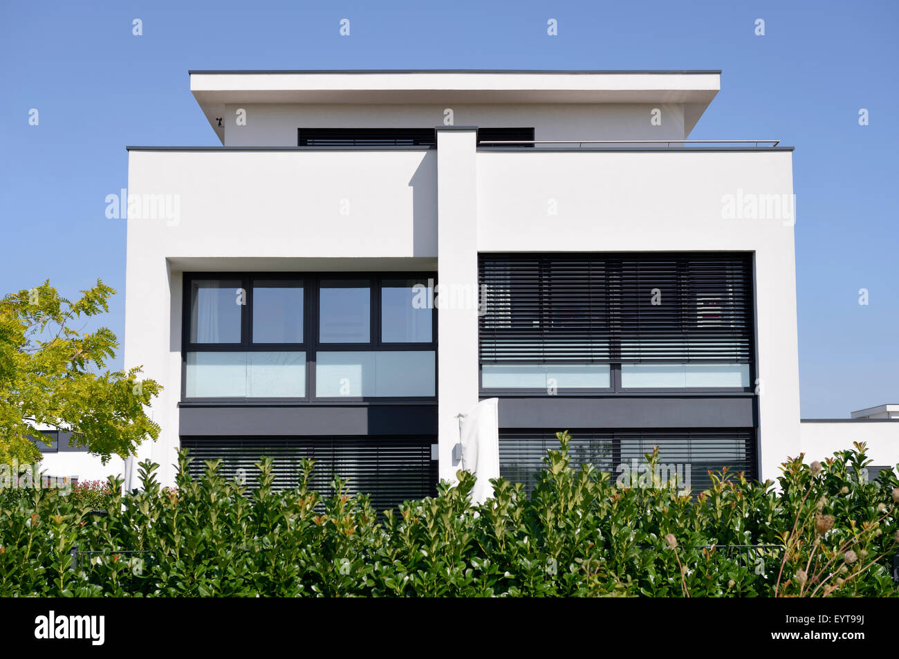 Modernes, luxuriöses Einfamilienhaus Deutschland, Nordrhein-Westfalen, Köln Stockfoto