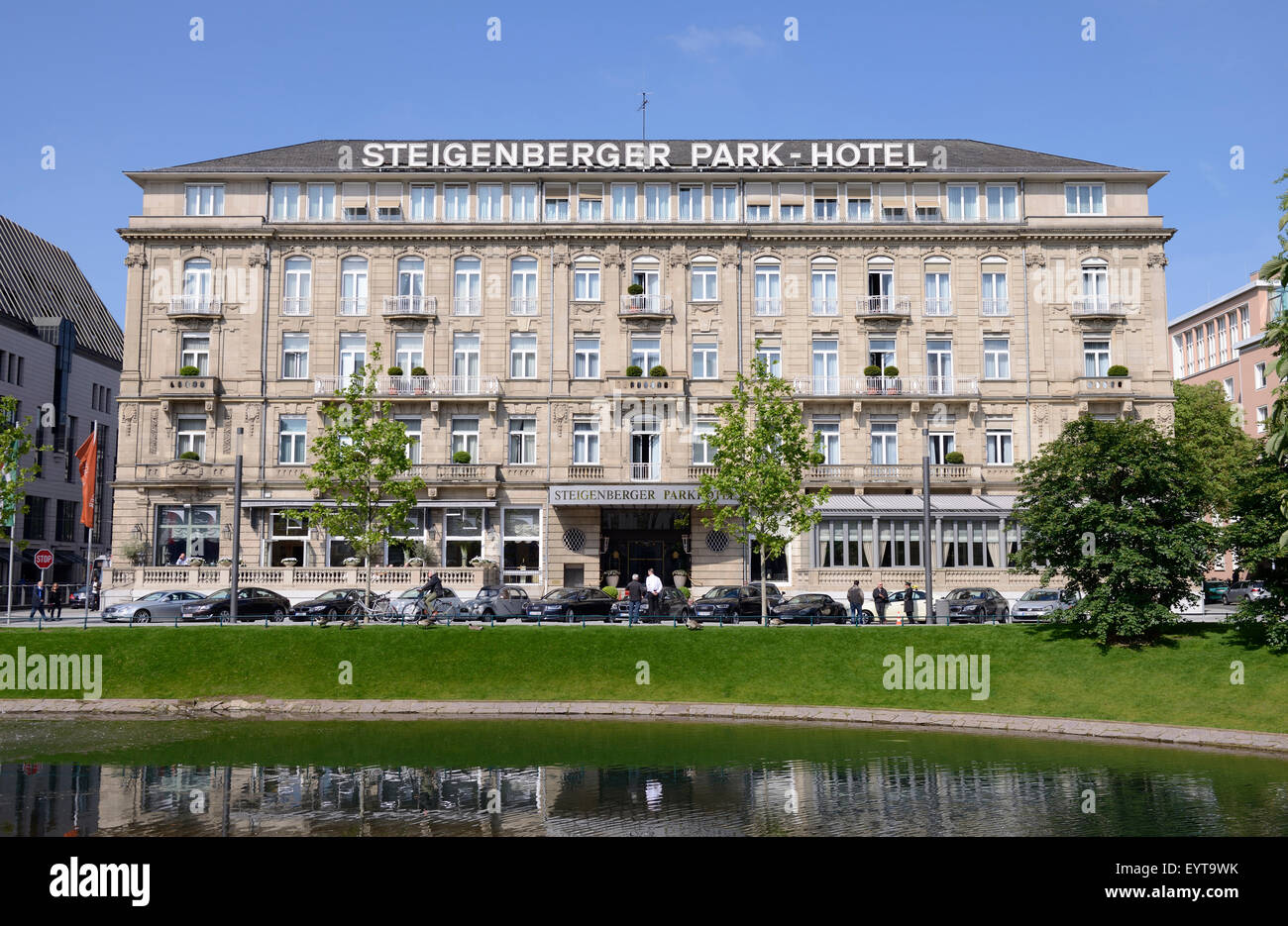 Steigenberger Hotel Düsseldorf auf der Kö, Deutschland, Nordrhein-Westfalen, Düsseldorf Stockfoto