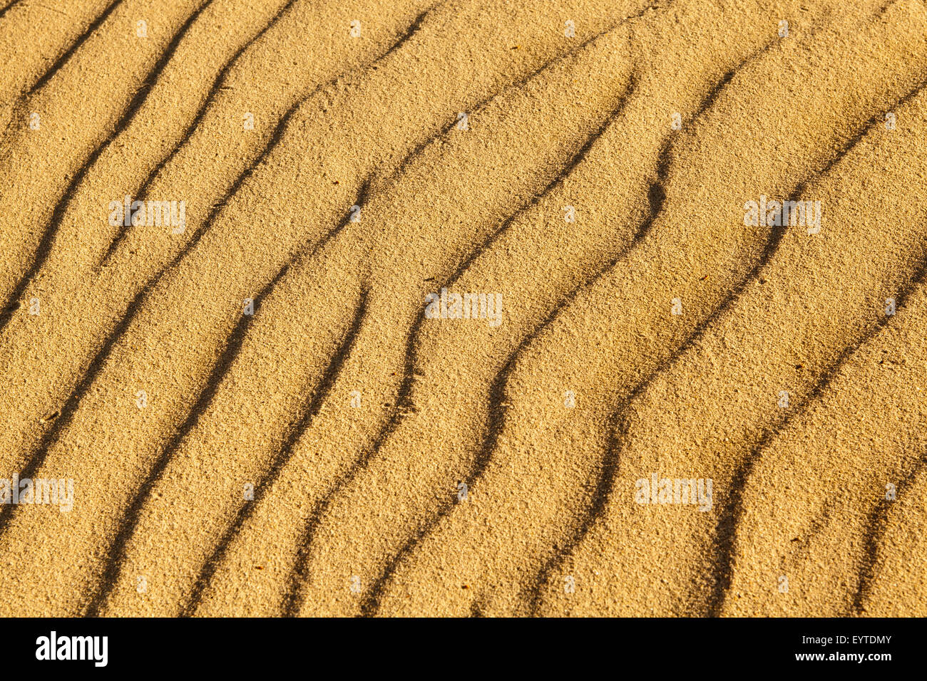 Sand, Probe, Rippelmarken, Stockfoto