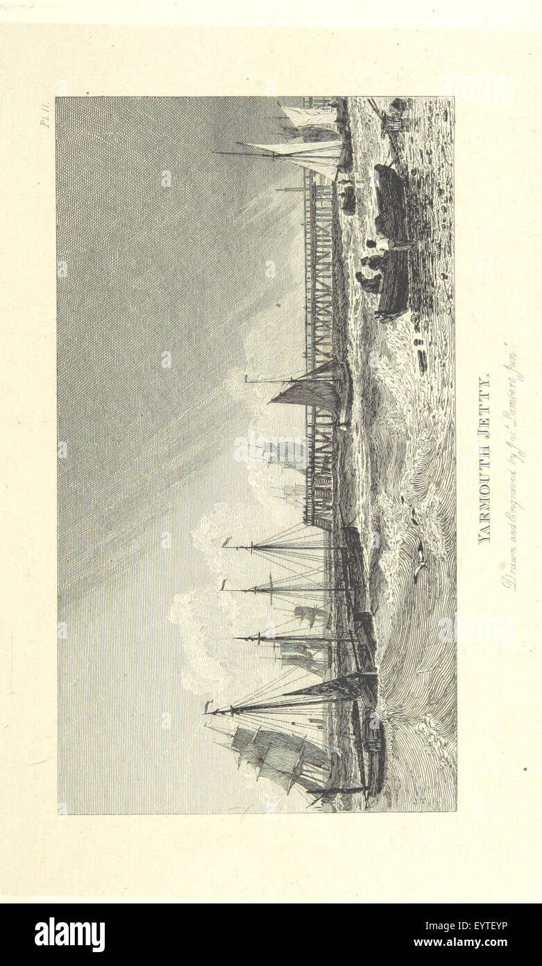Dieses Bild stammt von „[Twenty-Four Views using the]“, einer Sammlung von Illustrationen oder Fotos mit bemerkenswerten Ansichten oder Landschaften. Die Seite zeigt wahrscheinlich eine Darstellung eines bedeutenden Ortes oder Wahrzeichens. Stockfoto