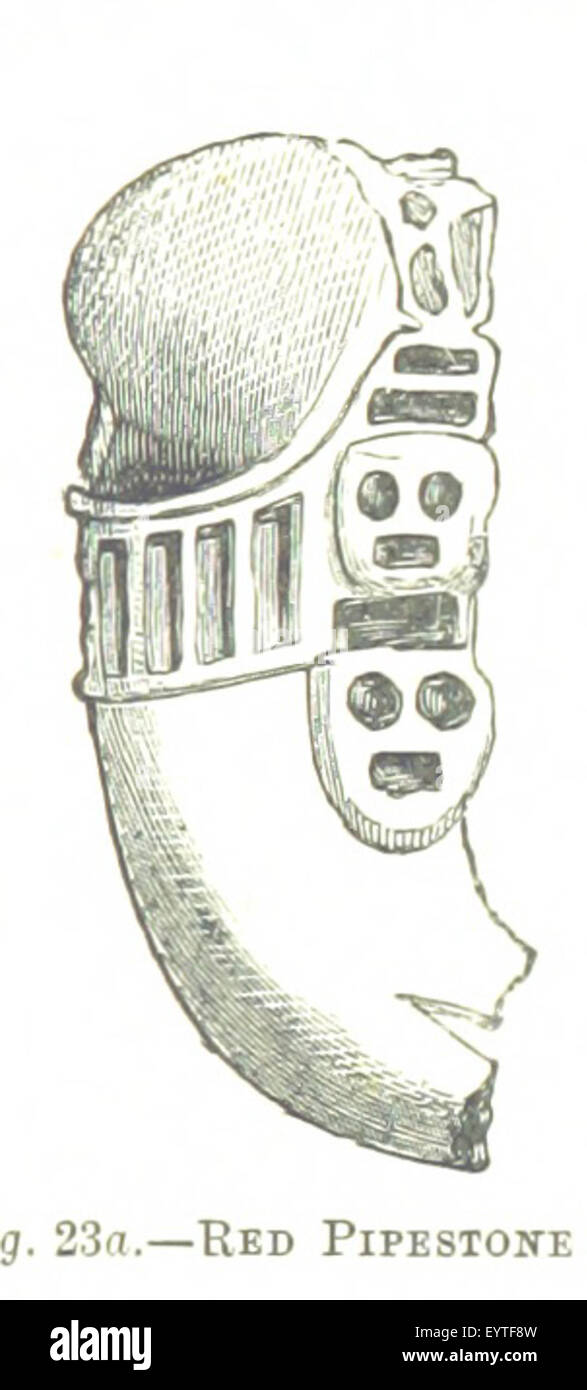 Foto von Seite 109 von „Fossil Men and their“, das eine historische Studie früherer menschlicher Vorfahren zeigt, wobei der Schwerpunkt auf fossilen Beweisen und archäologischen Funden liegt. Stockfoto