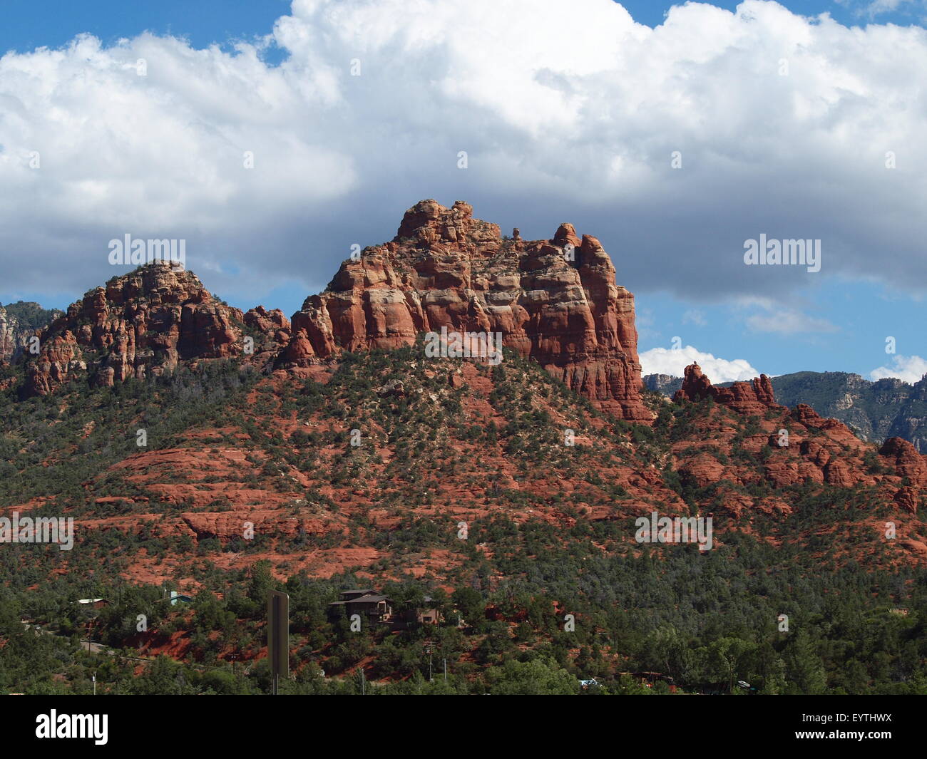 Red-Rock-Landschaft Stockfoto