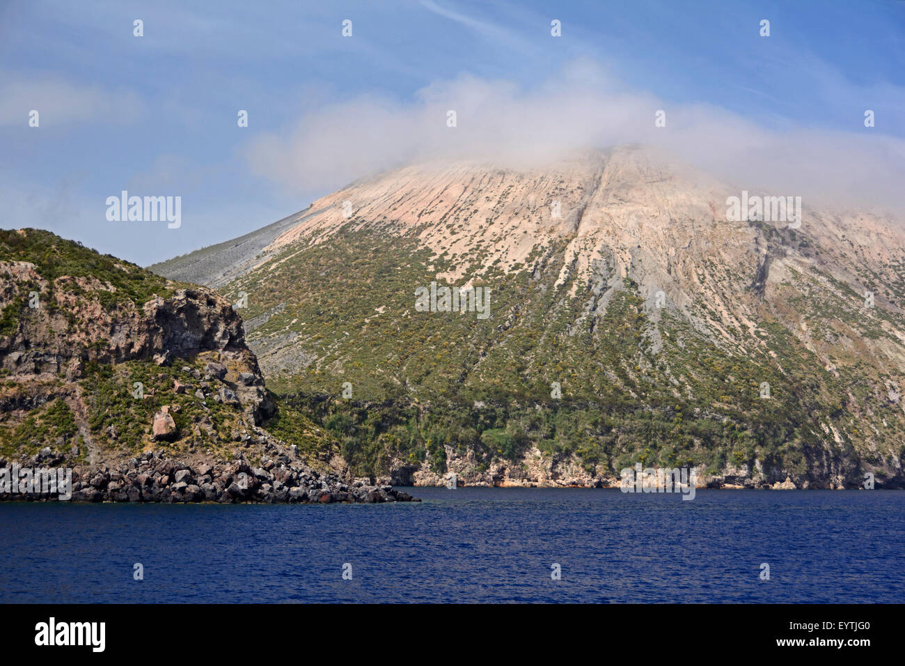 Vulcano, Italien, Aeolean Inseln Stockfoto