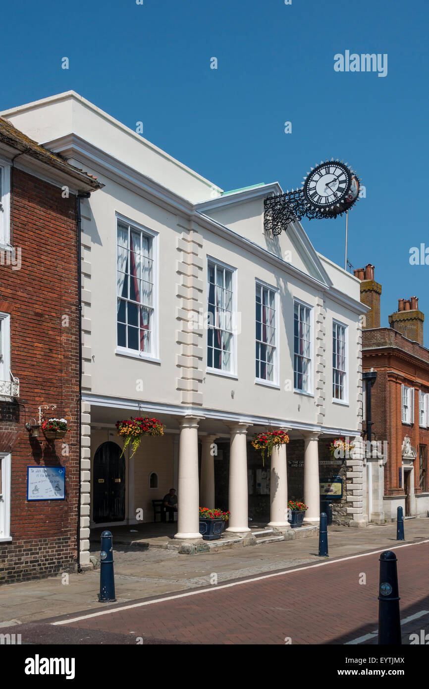 Rathaus Hauptstraße Hythe Kent England UK Stockfoto