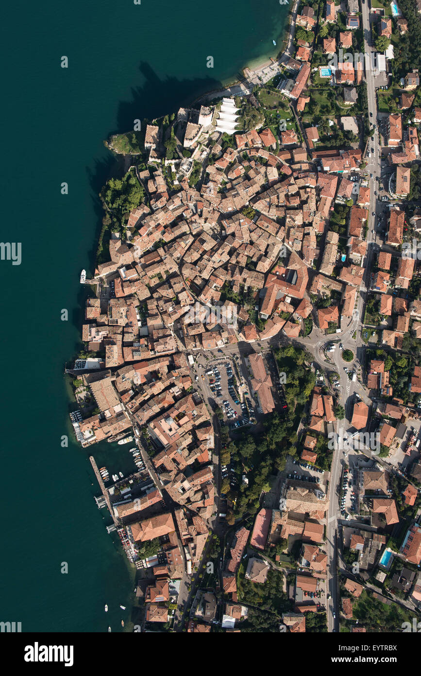 Gardasee, Italien, Malcesine, Monte Baldo Malcesine Stockfoto