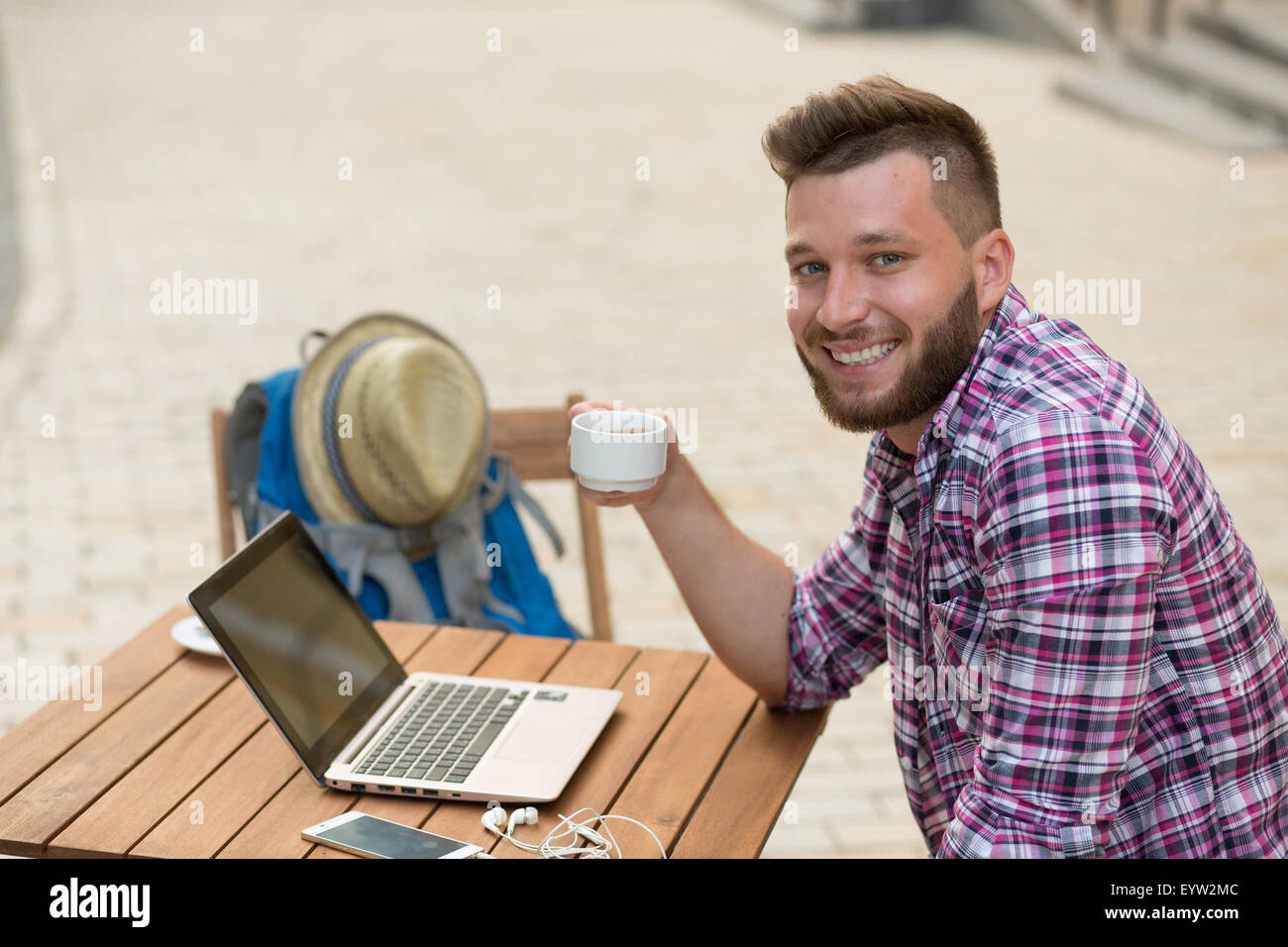 Junge hipster Stockfoto