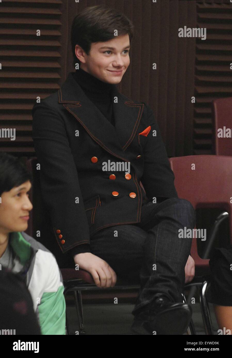 Glee; TV-Serie 2009-??? -USA; 2009, Staffel 1, Episode 10: Ballade; Regie: Brad Falchuk; Chris Colfer; Carin Bär / Fox Stockfoto