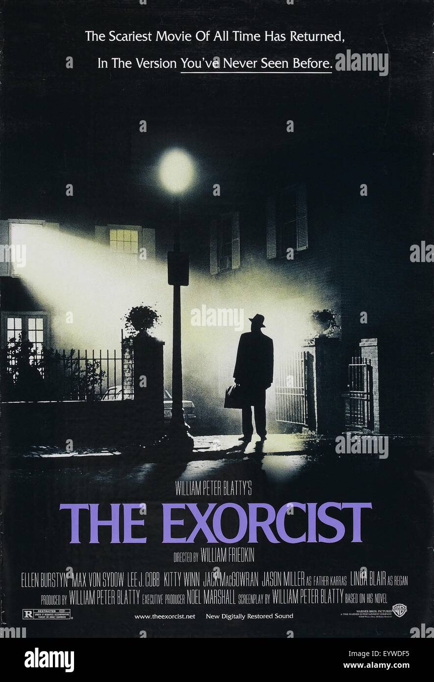 Der Exorzist; Baujahr: 1973 USA; Regie: William Friedkin; Filmplakat (USA) Stockfoto