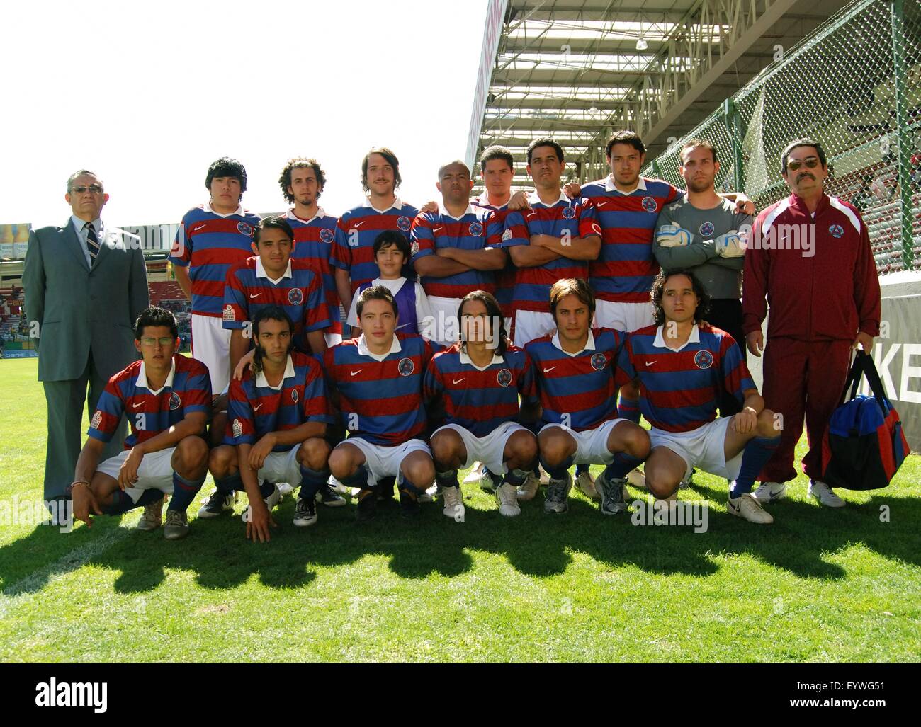 Rudo y Cursi; Jahr: 2008 Mexiko / USA; Regie: Carlos Cuarón; Gael Garcia Bernal; Foto: Ivonne Venegas - Focus Features International Stockfoto