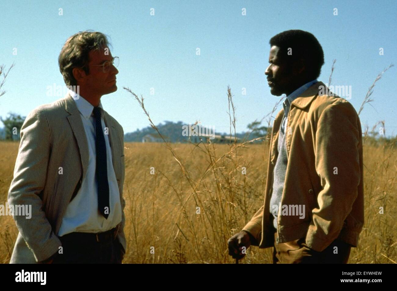 Schrei nach Freiheit; Jahr: 1987 USA; Regie: Richard Attenborough; Kevin Kline, Denzel Washington Stockfoto