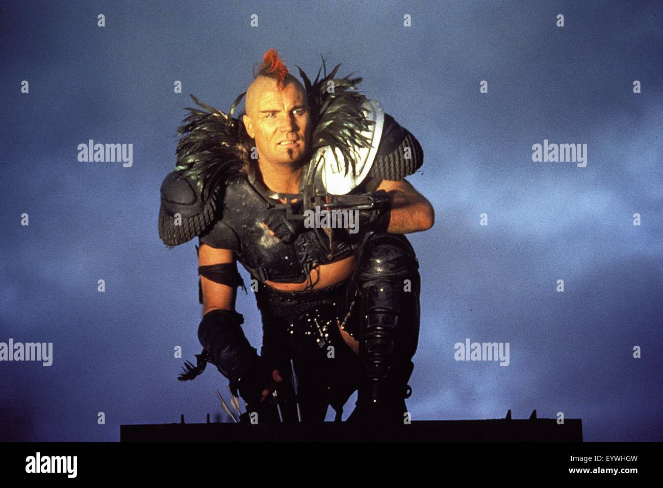 Mad Max II: The Road Warrior; Baujahr: 1981 Australien; Regie: George Miller; Vernon Wells; Foto: Carolyn Johns Stockfoto