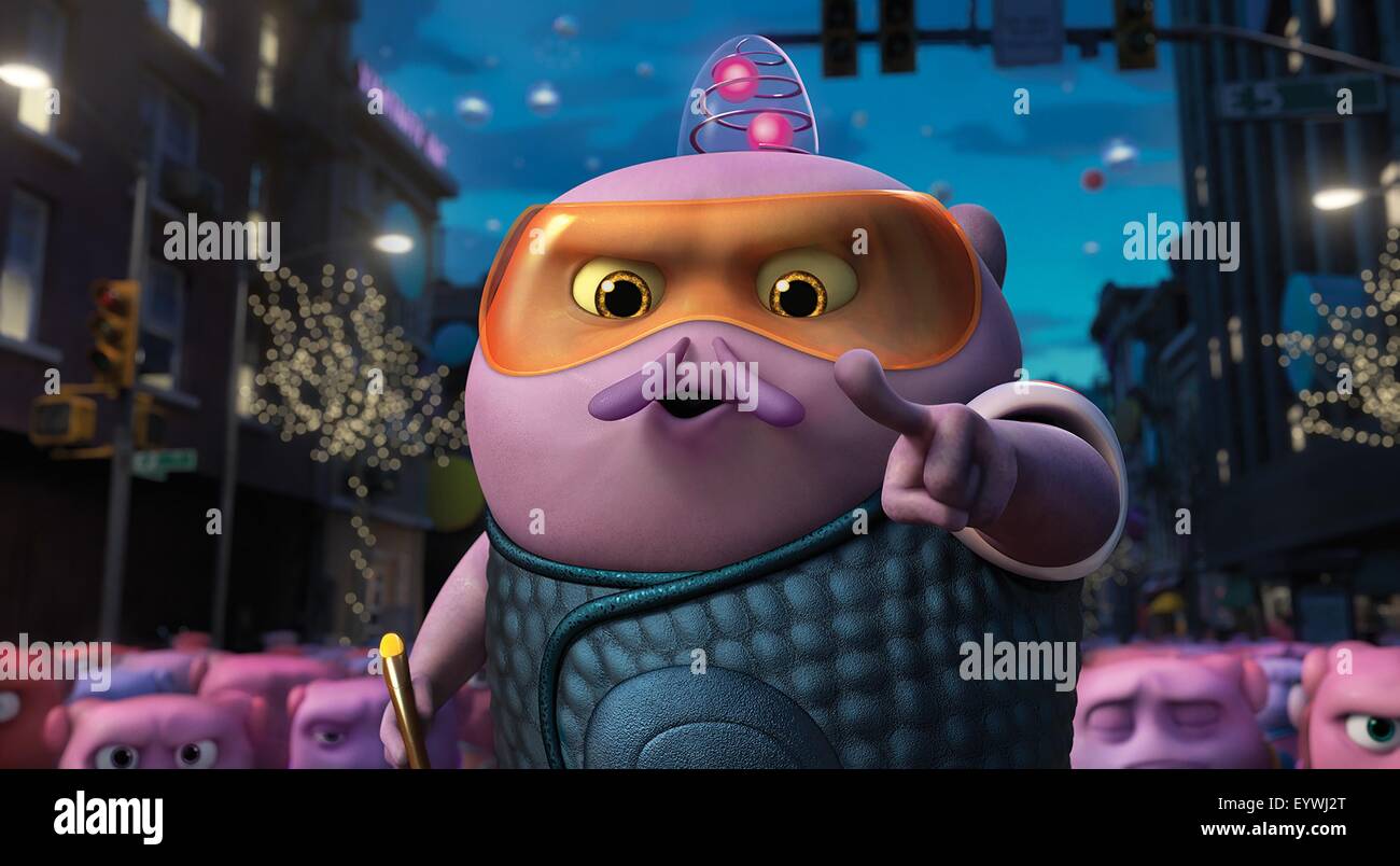 Nach Hause; Jahr: 2015 USA; Regie: Tim Johnson; Animation Stockfoto