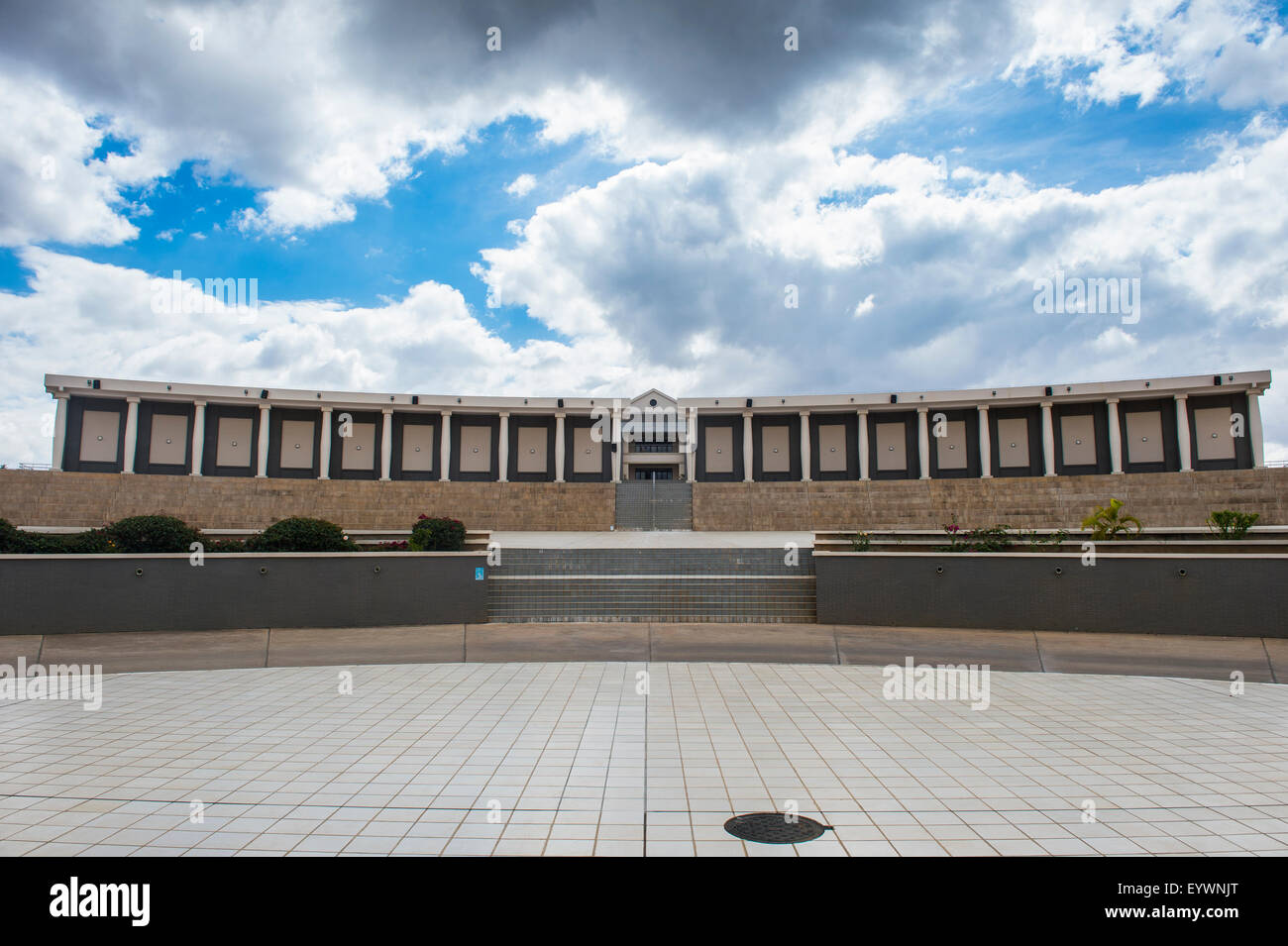 Die malawische Parlament, Lilongwe, Malawi, Afrika Stockfoto