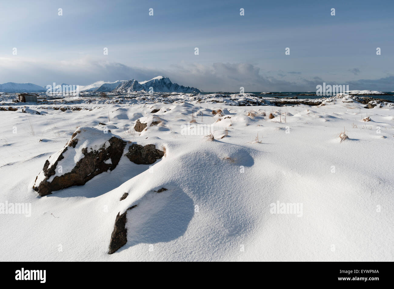 Andenes, Vesteralen Inseln, Arktis, Norwegen, Skandinavien, Europa Stockfoto