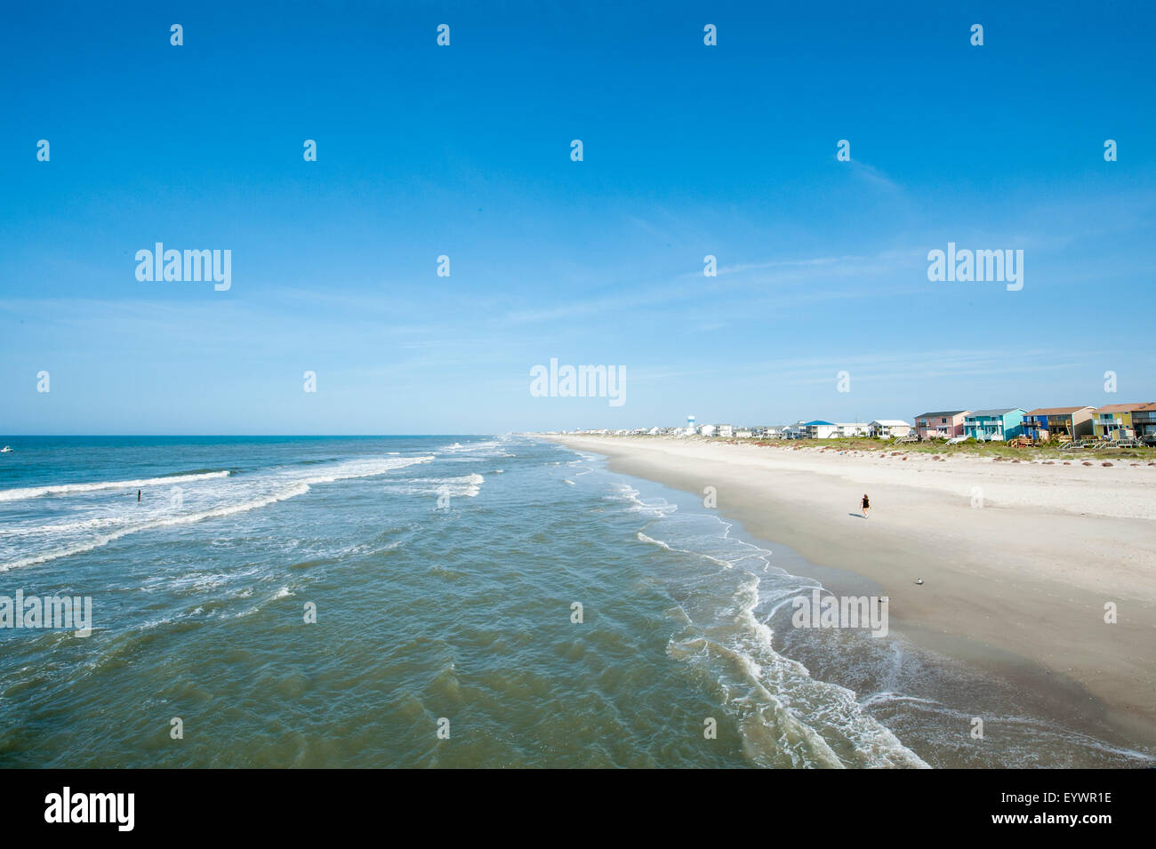 Atlantic Beach, äußere Banken, North Carolina, Vereinigte Staaten von Amerika, Nordamerika Stockfoto