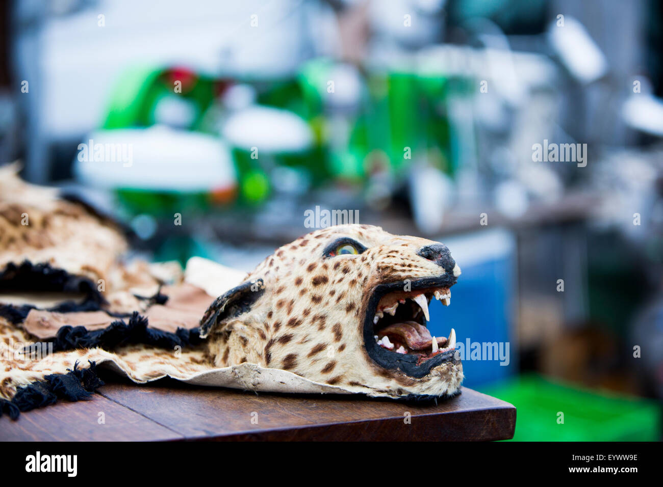 Sunbury Antiquitätenmarkt, einem Oldtimer-Messe in London. Stockfoto