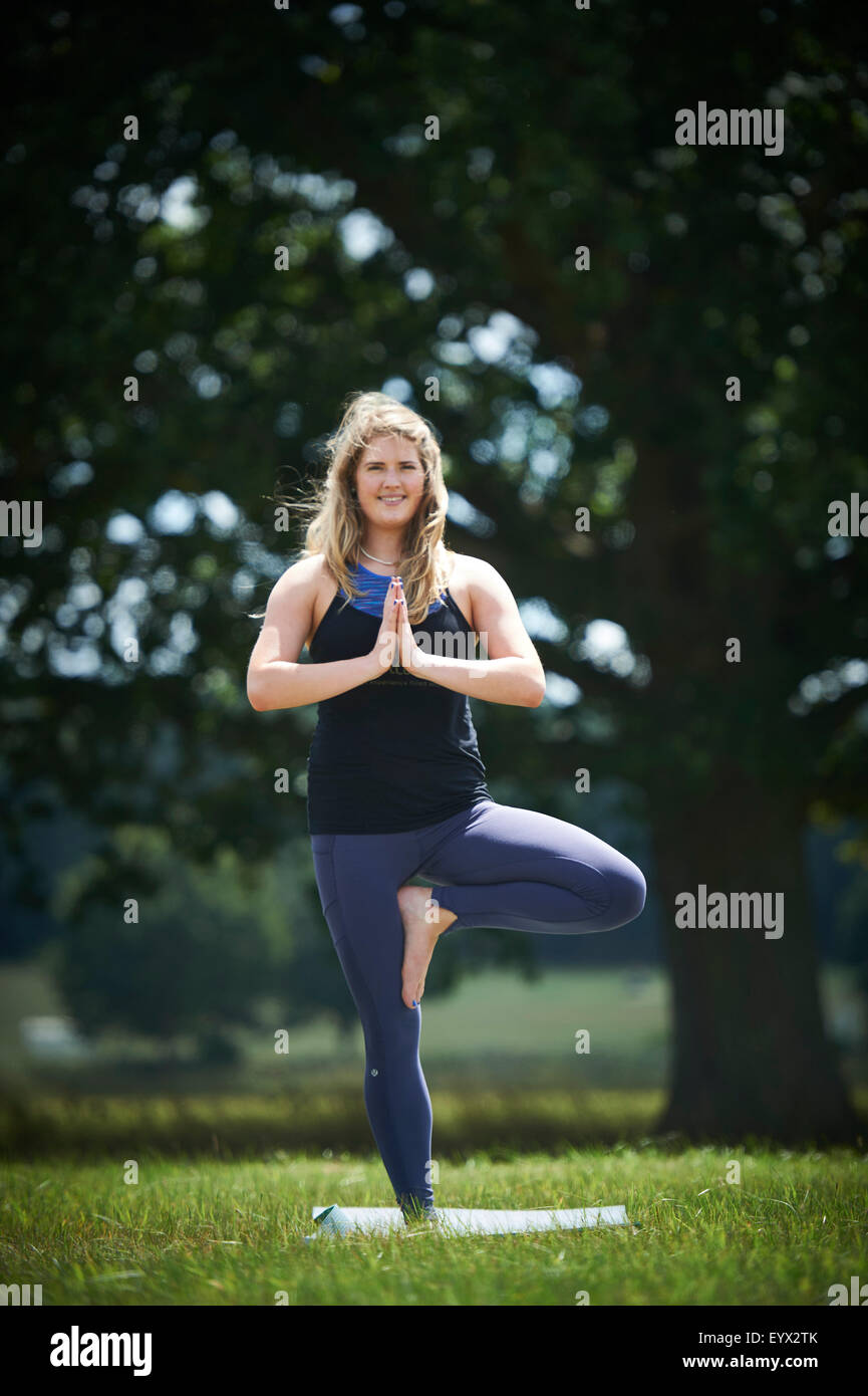 Yoga Stockfoto