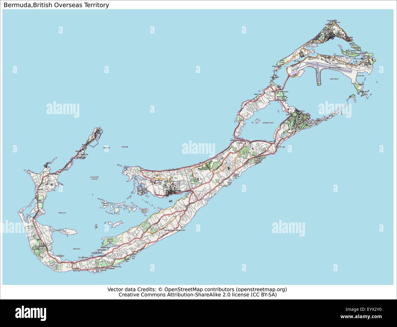 Bermuda karte Fotos und Bildmaterial in hoher Auflösung Alamy