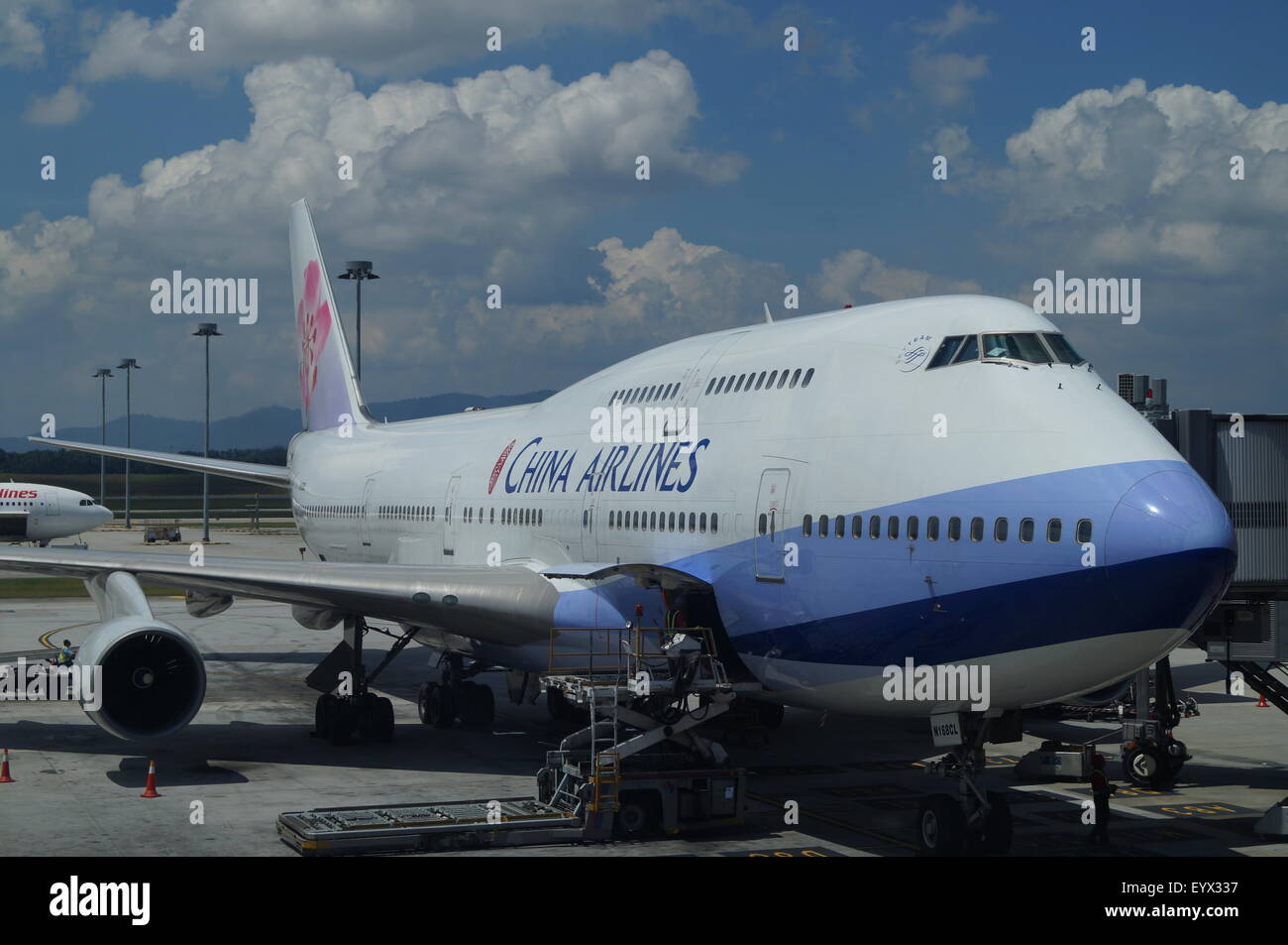 China Airlines Flughafen Taoyuan Stockfoto