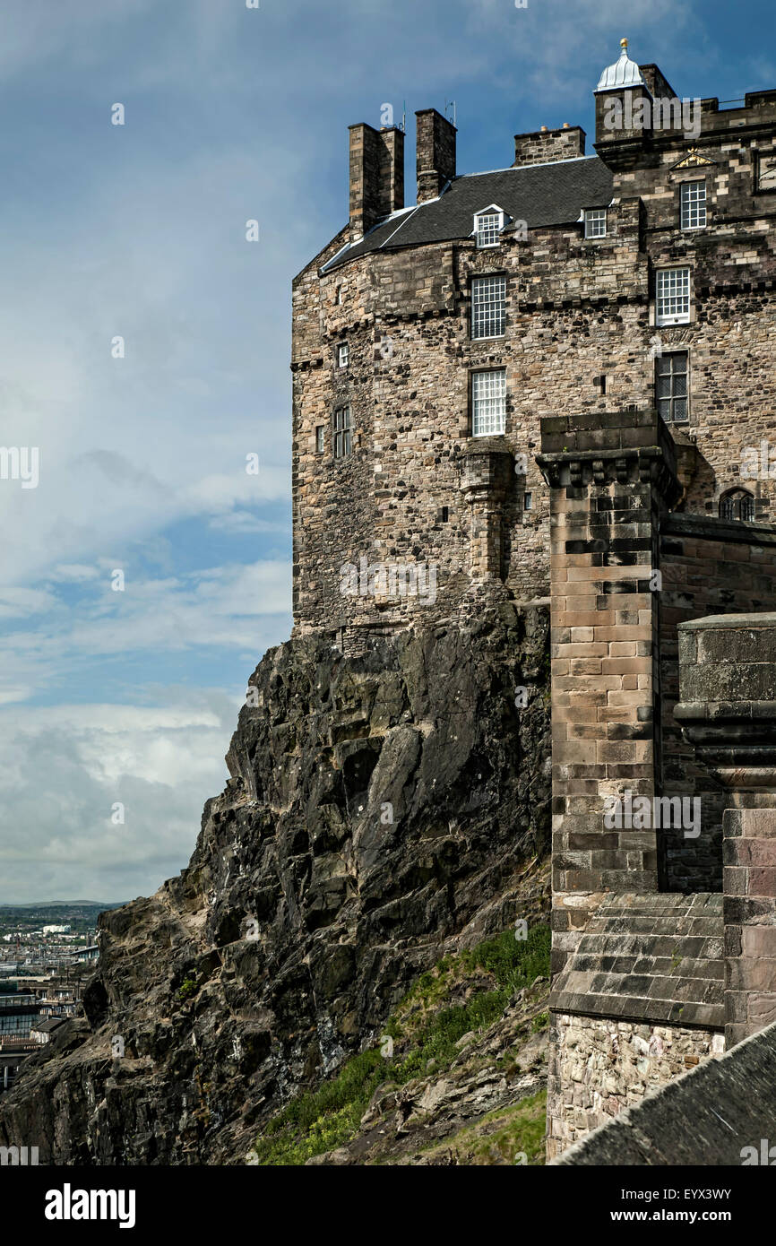 Edinburgh Castle, Schottland, Vereinigtes Königreich Stockfoto
