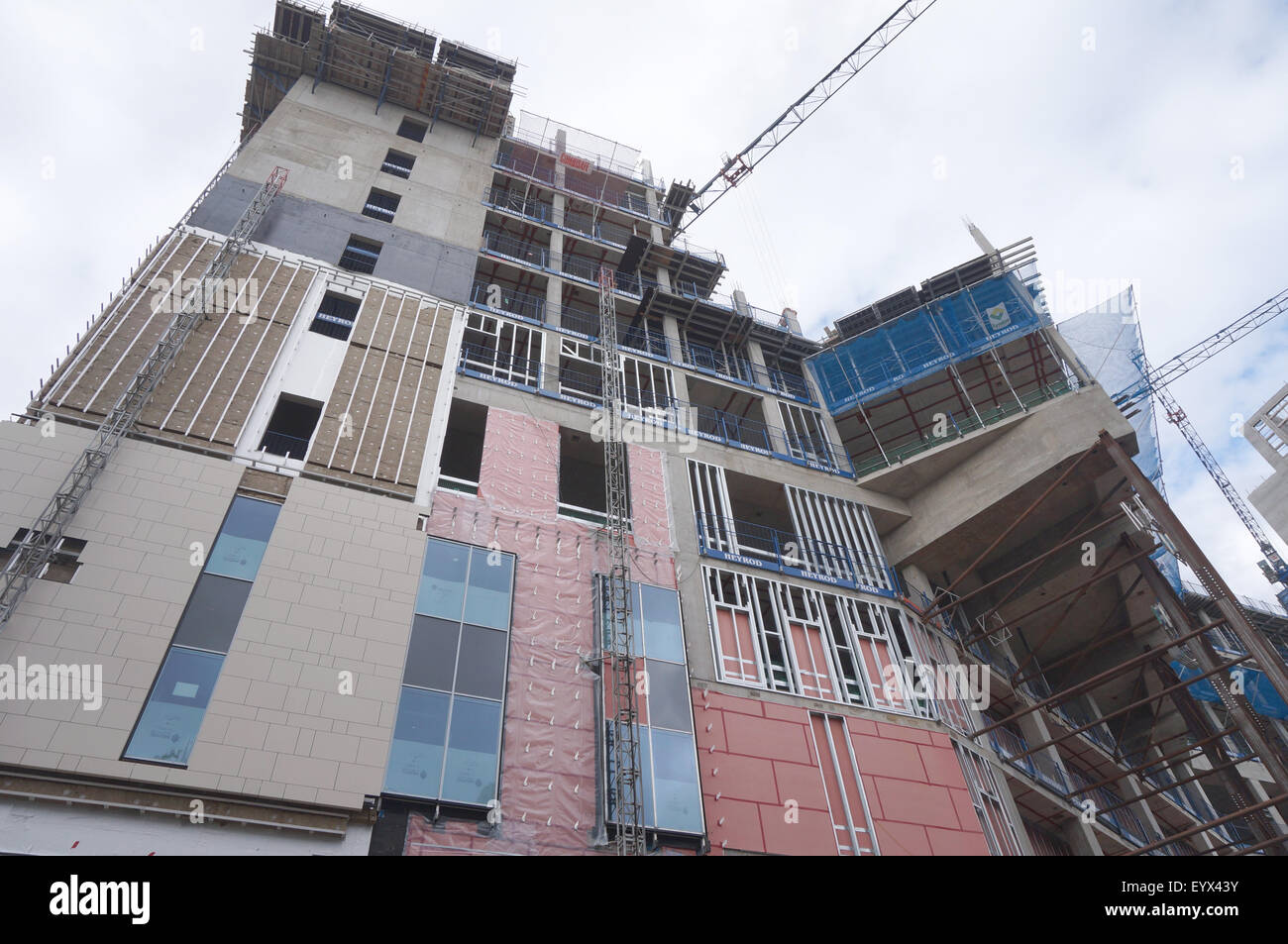 Bau des neuen Royal Liverpool Hospital Stockfoto