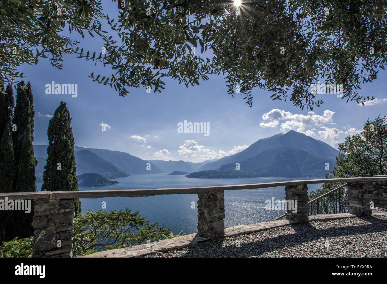 Varenna See Stockfoto