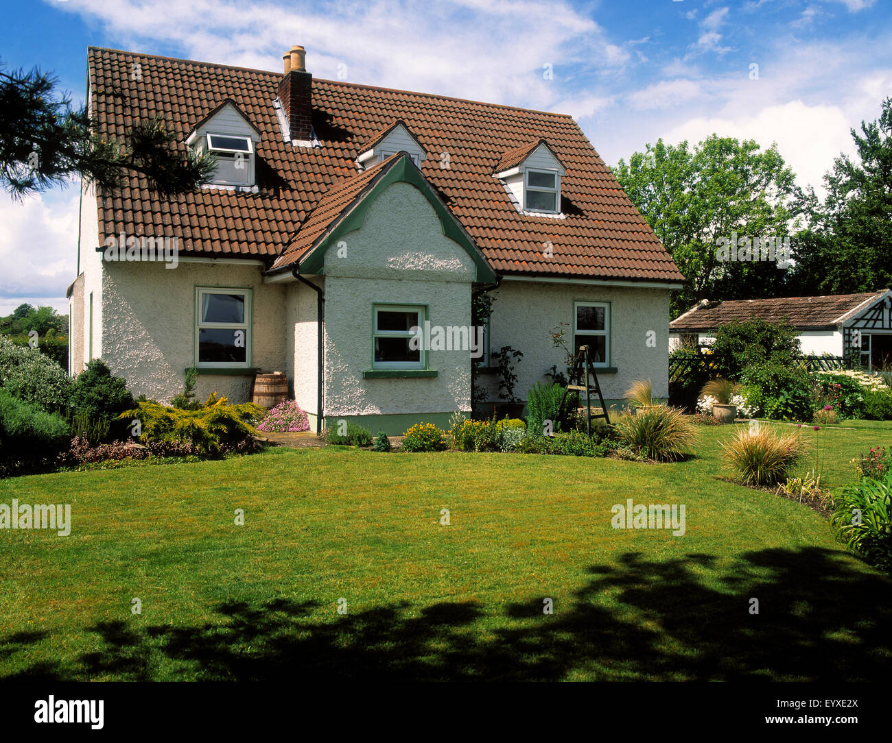 Bauerngarten, County Meath, Irland Stockfoto