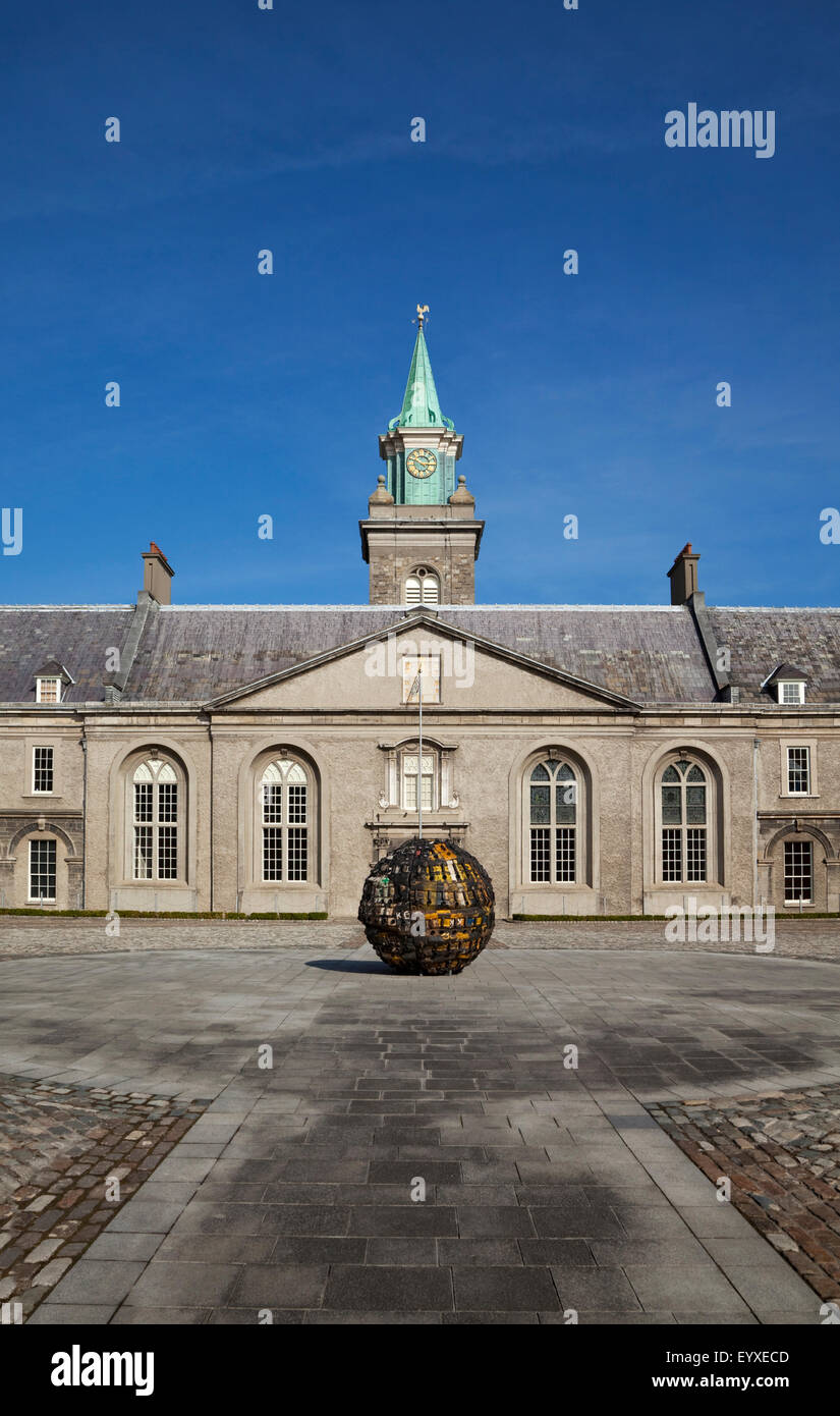 Das Royal Hospital Kilmainham, gebaut im Jahre 1684 von Sir William Robinson, jetzt das Museum der modernen Kunst (IMMA), Kilmainham, Stadt Dublin, Irland Stockfoto