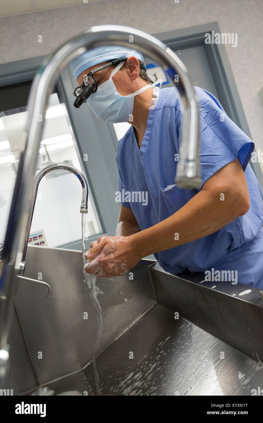 Englewood, Colorado - Dr. Paul Elliott Peelings für Chirurgie an der Swedish Medical Center. Stockfoto