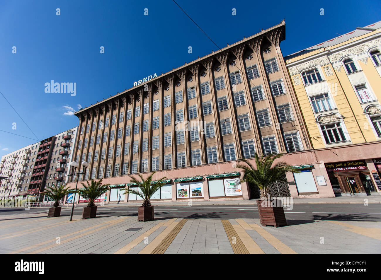 Breda, Breda & Weinstein, Kaufhaus, Shop, Leopold Bauer, Opava
