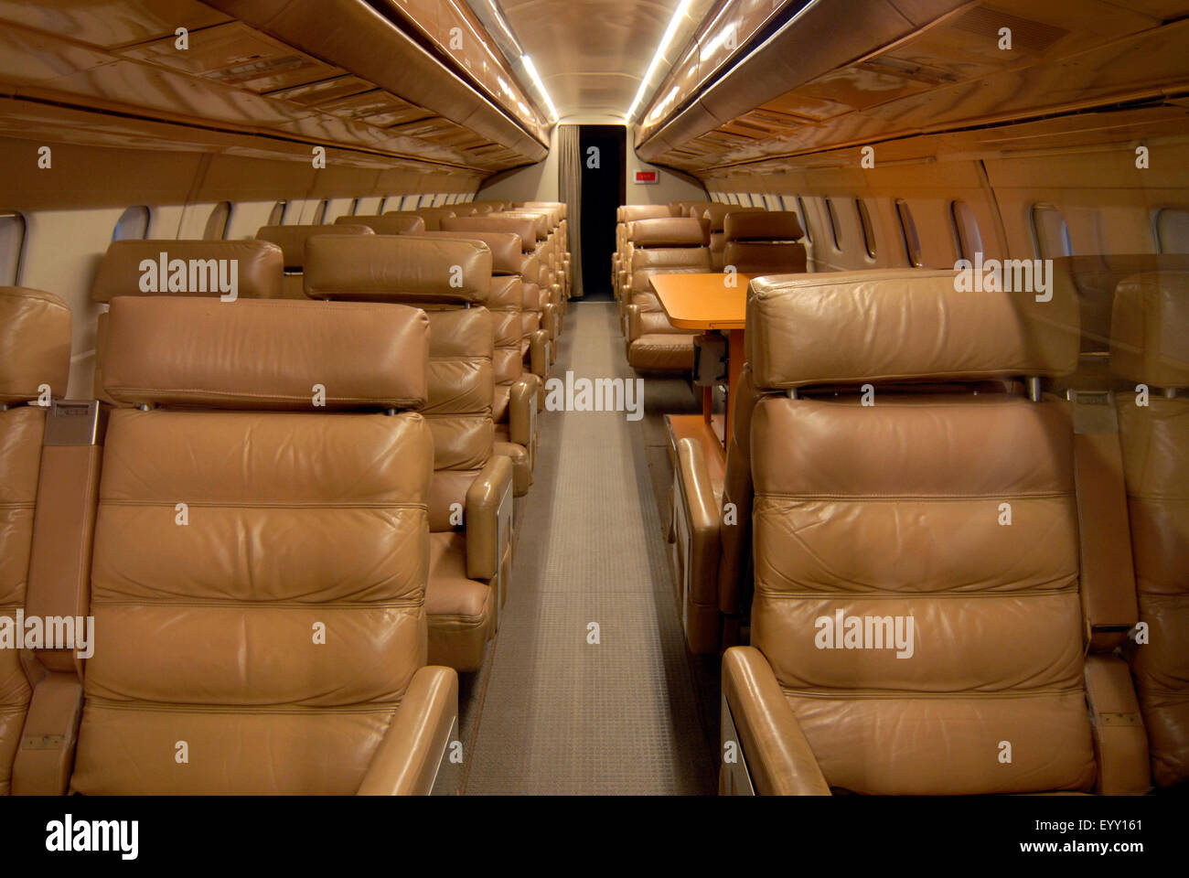 Musée Aeroscopia, Luftfahrt Museum, Toulouse, Frankreich. Sammlung von Antiquitäten Flugzeuge Stockfoto
