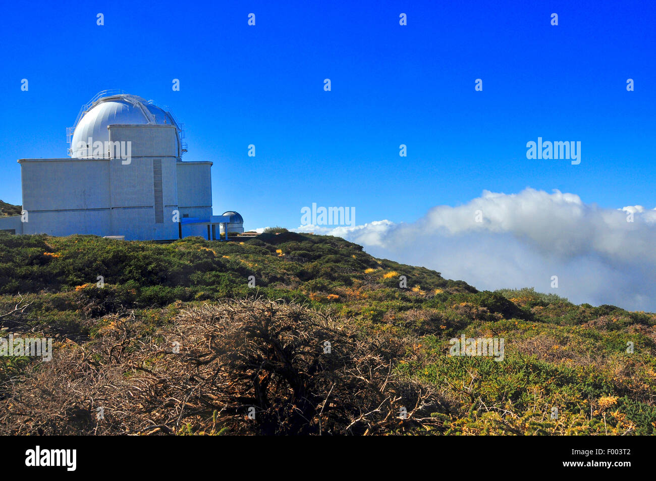 Roque de Los Muchachos Observatorium, Kanarische Inseln, La Palma Stockfoto