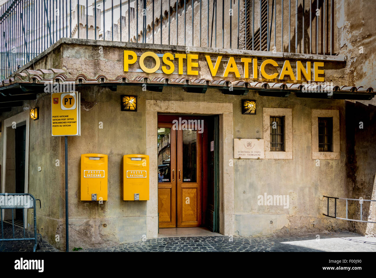 Die Vatikanische Post. Rom, Italien. Stockfoto