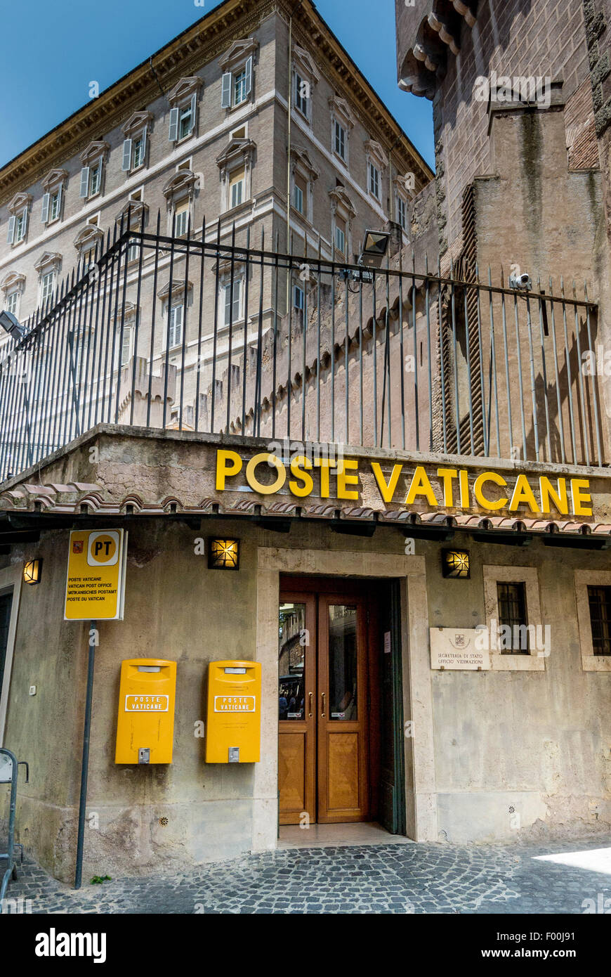Die Vatikanische Post. Rom, Italien. Stockfoto