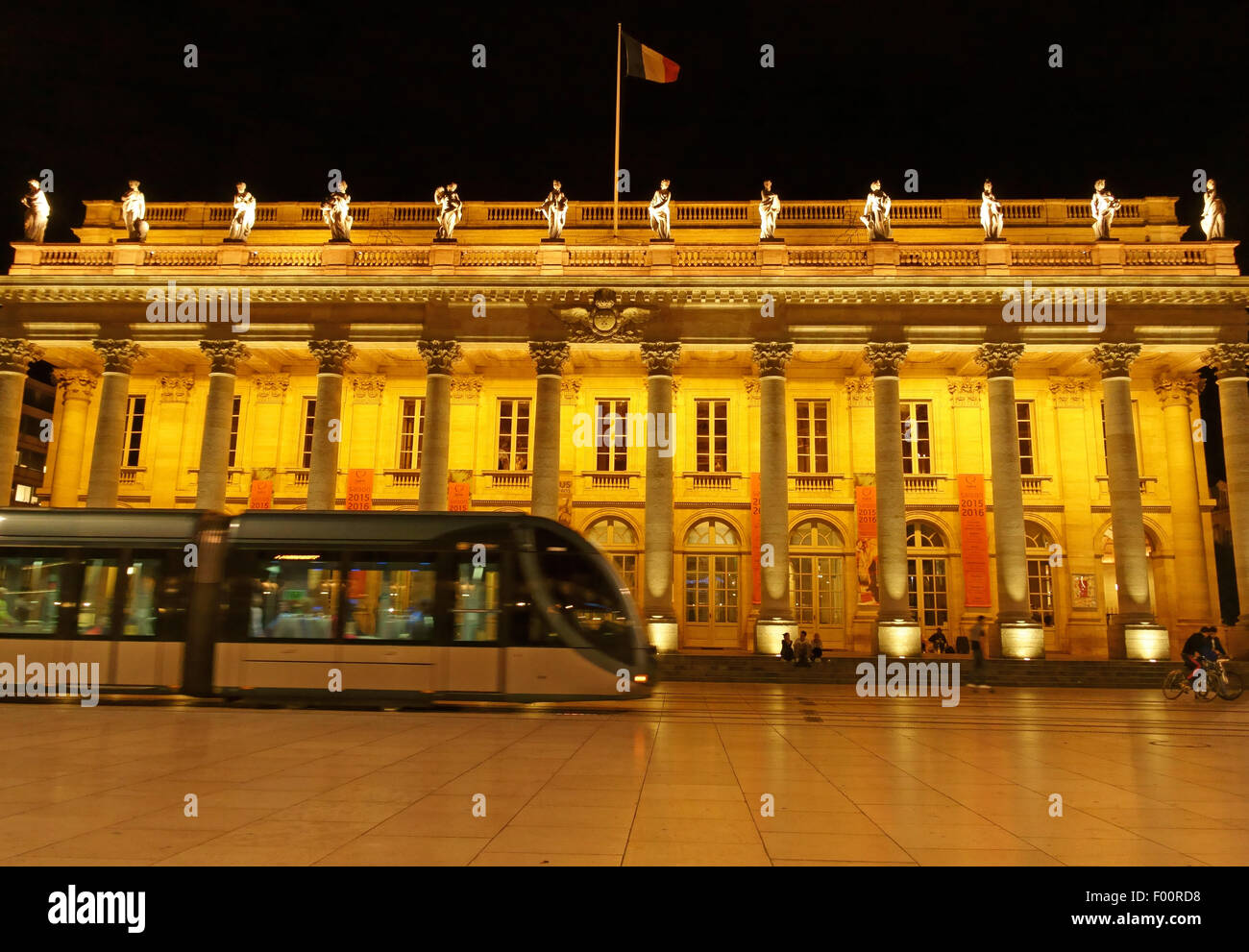 Opera National de Bordeaux (Grand Theatre), Bordeaux, Frankreich Stockfoto