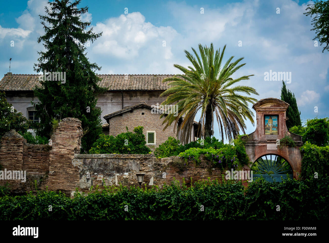 Chiesa di San Sebastiano al Palatino. Rom, Italien. Stockfoto