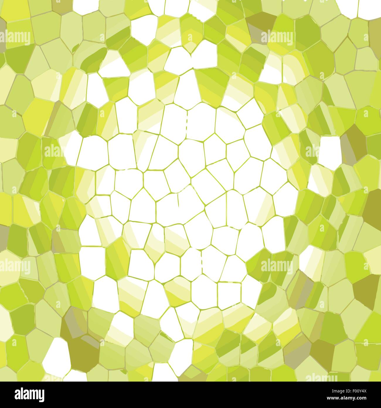 Grüne Mosaik Vektor EPS10 Hintergrund. Stock Vektor