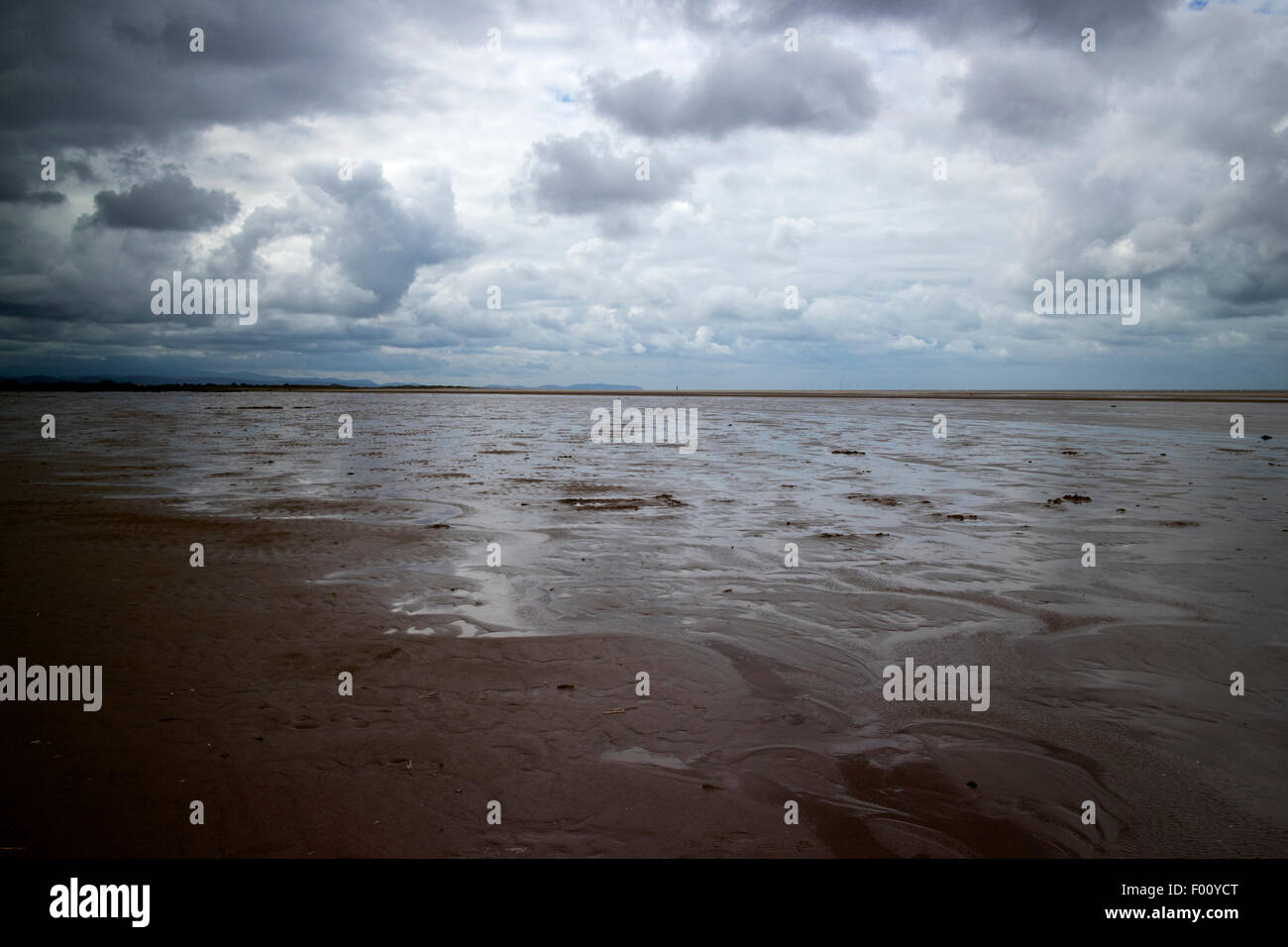 Warren-Strand in der Nähe von Talacre Strand Sssi Nord wales uk Stockfoto