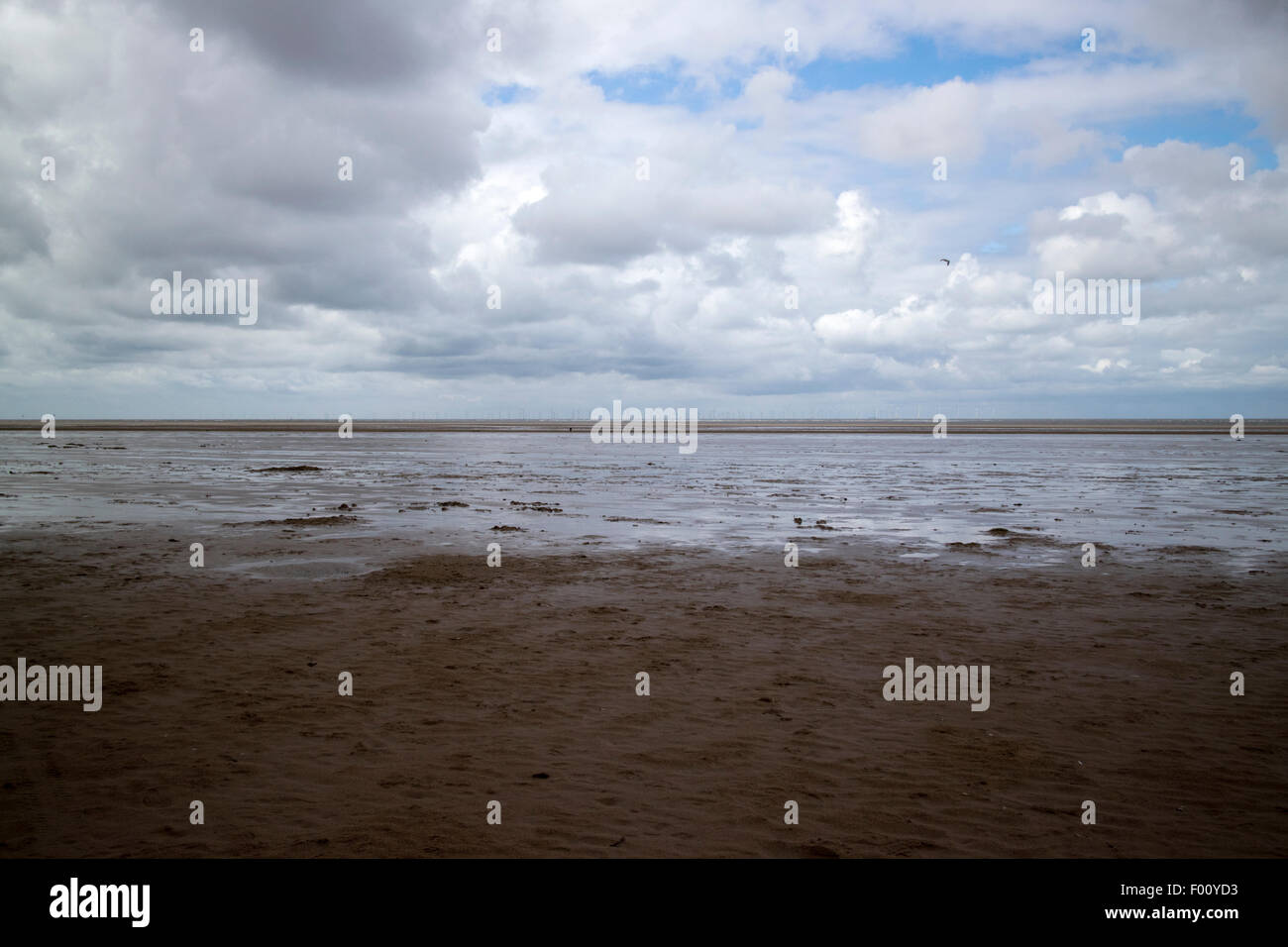 Warren-Strand in der Nähe von Talacre Strand Sssi Nord wales uk Stockfoto