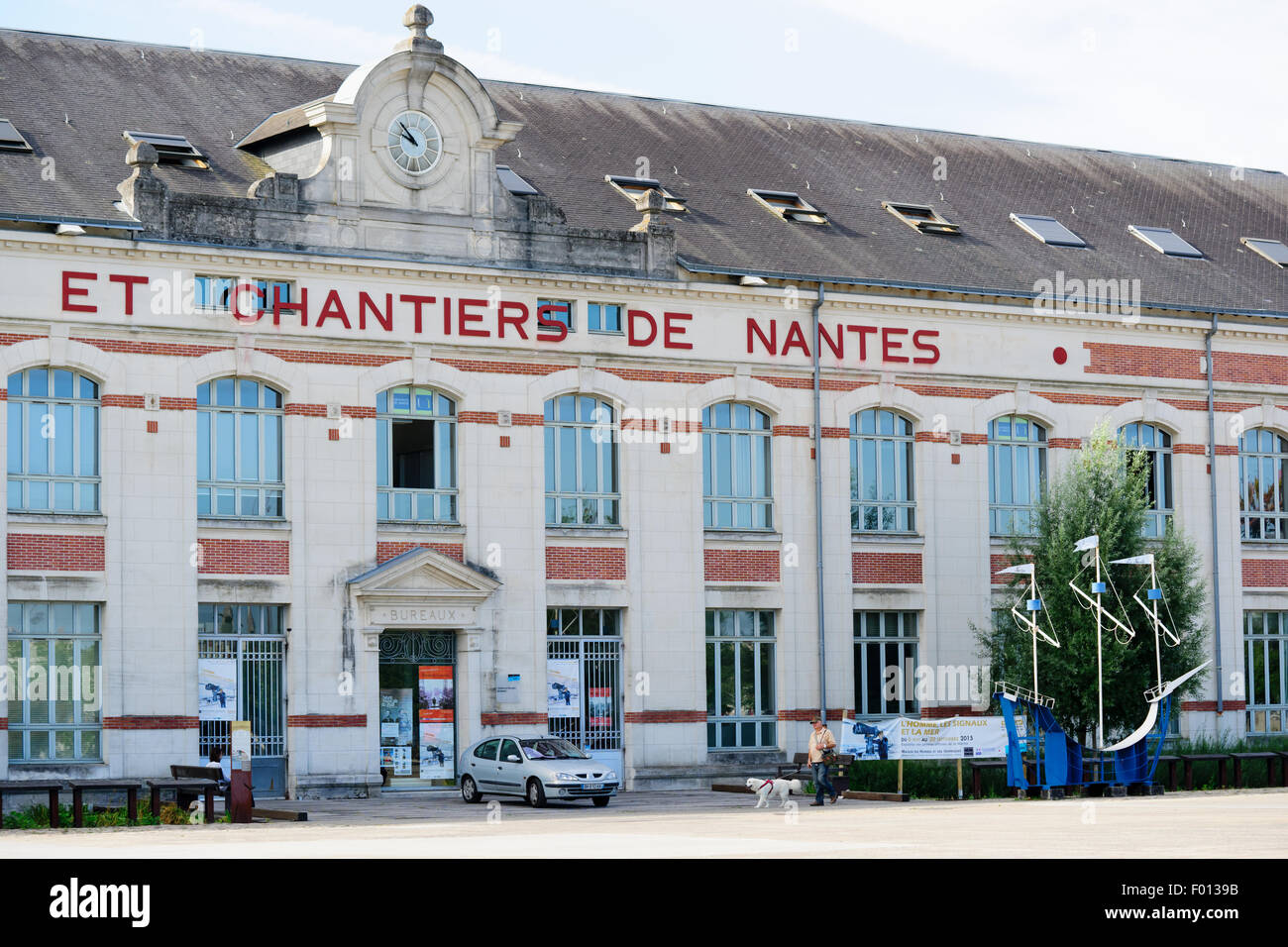 Ateliers & Chantiers de Nantes Stockfoto