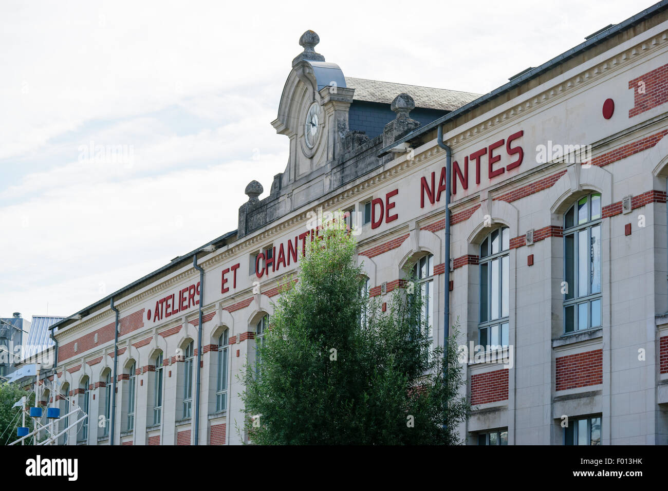 Ateliers & Chantiers de Nantes Stockfoto