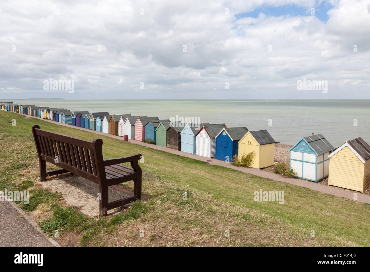 Hölzerne Strandhütten Stockfoto Hölzerne Strandhütten Stockfoto