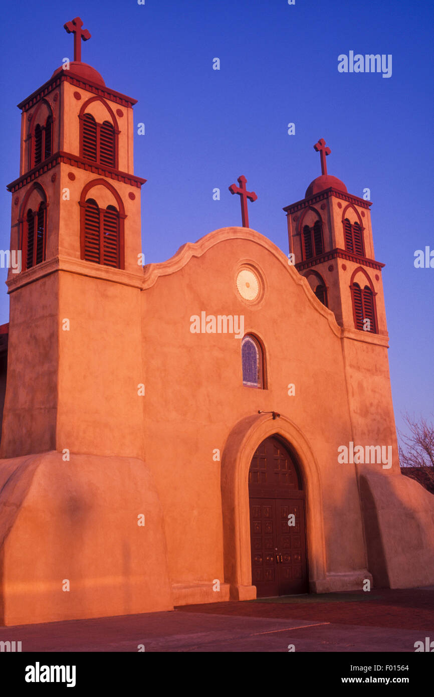 Mission San Miguel Socorro, Socorro, New Mexico Stockfoto
